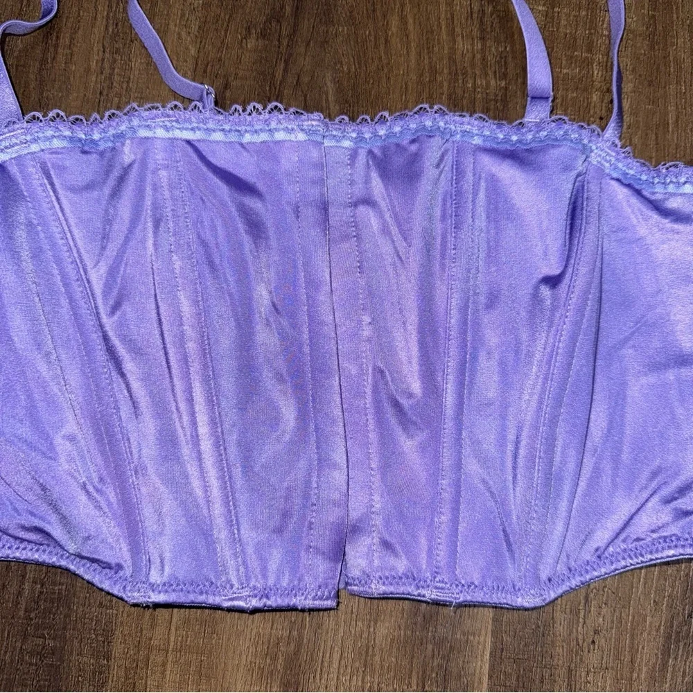 NWT Target Auden Purple Corset Top